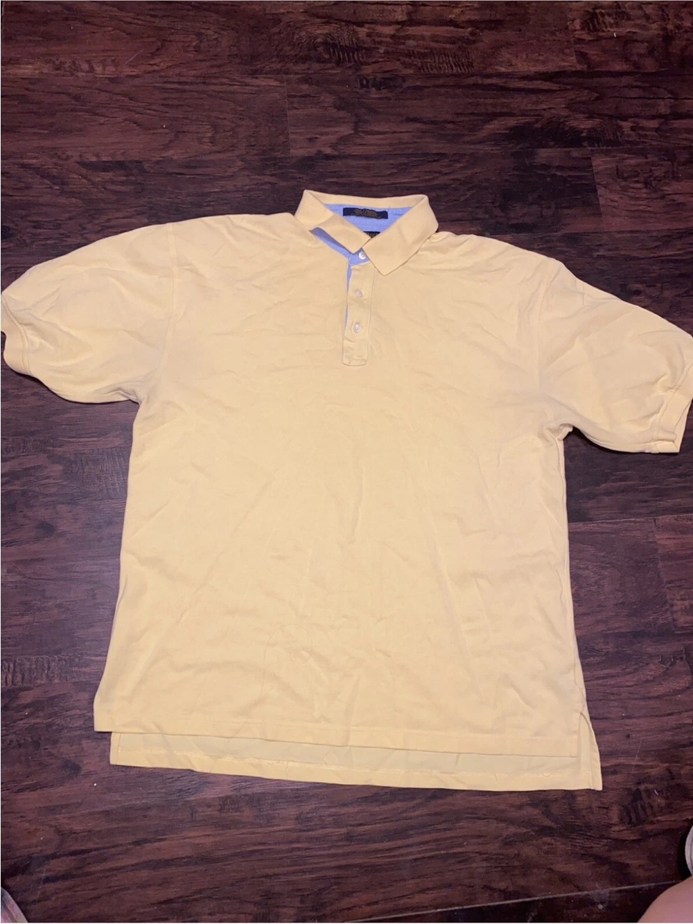 Tommy Hilfiger Yellow Short-Sleeve Polo